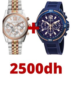 Offre couple MICHAEL KORS + GUESS