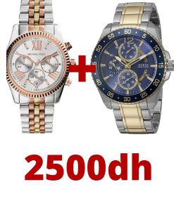 Offre couple MICHAEL KORS + GUESS
