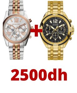 Offre couple MICHAEL KORS + GUESS