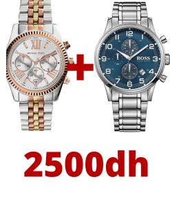 Offre couple MICHAEL KORS + HUGO BOSS