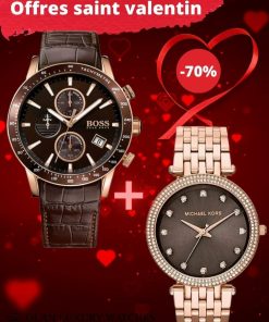 MONTRE Hugo Boss 1513392 /MK3217 Rock Stainless