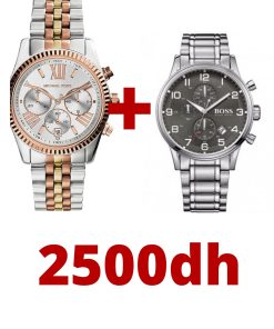 Offre couple MICHAEL KORS + HUGO BOSS