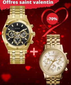 montre guess homme gw0260g2 Continental Chronograph MK5676
