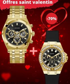 montre guess homme gw0260g2 Continental Chronograph gw0118l1