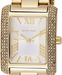 Michael Kors Womens Quartz Watch, Analog Display and Stainless Steel Strap MK3324