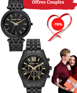 Montre Michael Kors Darci Noire MK3337+MK8603