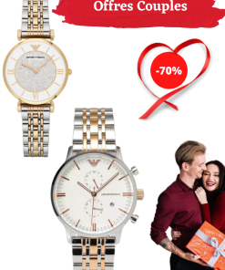 MONTRE Emporio Armani Pour Femme AR2076+AR1864