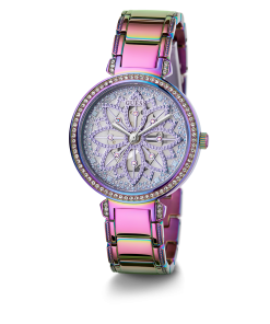 GUESS Ladies Iridescent Analog Watch
