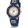GUESS Ladies Blue 2-Tone Analog Watch