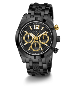 GUESS Mens Black Multi-function Watch