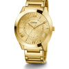 GUESS Mens Gold Tone Analog Watch
