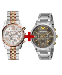 Offre couple MICHAEL KORS + EMPORIO ARMANI