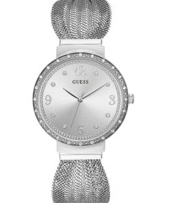GUESS MONTRE FEMME CHIFFON ARGENT W1083L1