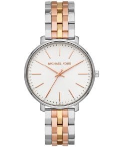 Michael Kors Pyper Three-Hand Stainless Steel Watch