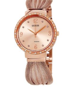 GUESS MONTRE FEMME CHIFFON ROSE W1083l3