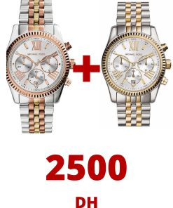 Offre d'amoure  MONTRE Michael Kors Lexington MK5555 + MK5735