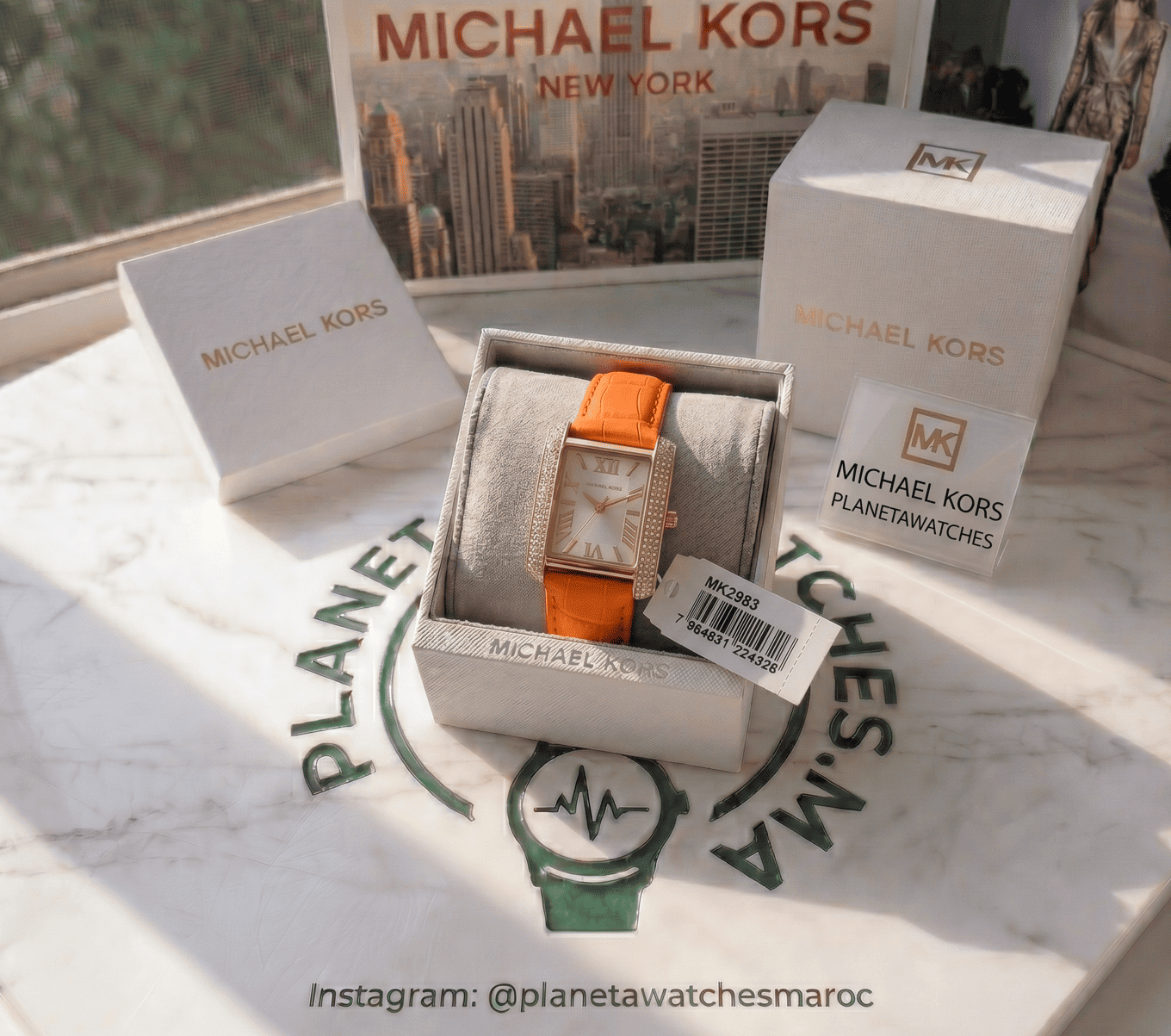 Montre Michael Kors Emery MK2983 orange