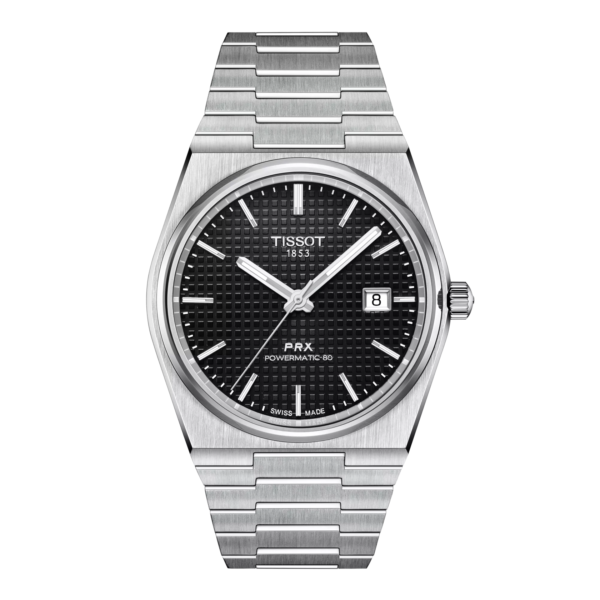 Tissot PRX Powermatic 80 – Montre Homme 40mm Cadran Noir T137.407.11.051.00