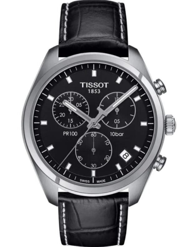 63-2.jpg Tissot PR 100 Chronographe Noir