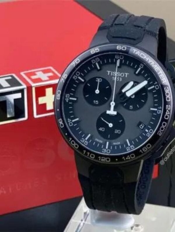 Montre Homme Tissot T-Race Chronograph T111.417.37.441.03 Noire