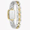 Montre Femme GUESS Isla GW0865L4 : Rectangulaire Bicolore & Cadran Vert Mint