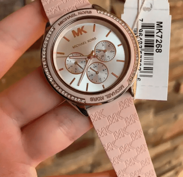 Montre Femme Michael Kors Jessa MK7268 : Douceur Rose et Design Multifonction