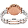 emporio-armani-ar11293-montre-femme-dos-boitier-detail.webp EMPORIO ARMANI Gianni T-Bar AR11293 Montre Femme Bicolore Cristaux