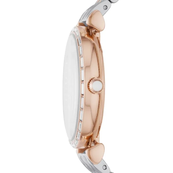 emporio-armani-ar11293-montre-femme-profil-bracelet-detail.webp EMPORIO ARMANI Gianni T-Bar AR11293 Montre Femme Bicolore Cristaux