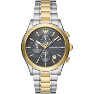 EMPORIO ARMANI Paolo AR11527 Montre Homme Chronographe Bicolore