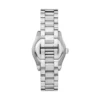 Emporio Armani AR11593 Federica en acier inoxydable argenté avec cadran bleu glacier