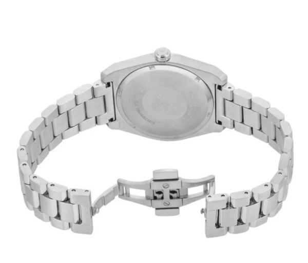 Montre homme Emporio Armani Federico AR11622 en acier inoxydable avec cadran noir et date