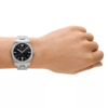Montre homme Emporio Armani Federico AR11622 en acier inoxydable avec cadran noir et date