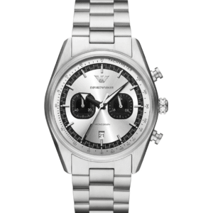 Montre Emporio Armani AR11636 Homme – Chronographe Racer Acier Argenté