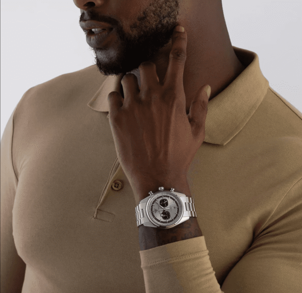 Montre Emporio Armani AR11636 Homme – Chronographe Racer Acier Argenté