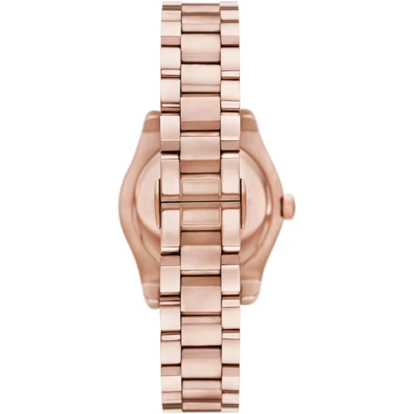 EMPORIO ARMANI Federica AR11639 Montre Femme Rose Gold Cadran Vert