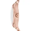 EMPORIO ARMANI Federica AR11639 Montre Femme Rose Gold Cadran Vert