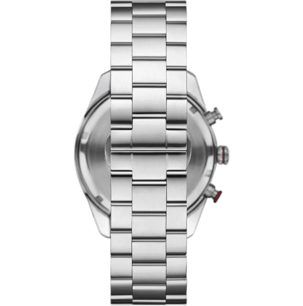Montre Homme Emporio Armani AR11645 Chronographe Vintage Cadran Crème et Bordeaux 43mm