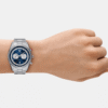 Montre Homme Emporio Armani AR11676 Chronographe "Racing" Cadran Bleu et Poussoir Rouge 43mm