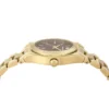 emporio-armani-ar11700-montre-femme-profil-bracelet-detail.webp EMPORIO ARMANI Federica AR11700 Montre Femme Dorée Cadran Brun