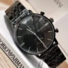 emporio-armani-ar1934-montre-homme-detail-cadran-compteurs.webp EMPORIO ARMANI Retro AR1934 Montre Homme Chronographe Noire