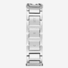 fermoir-g-links-guess-gw0807l1.png Montre Femme GUESS GW0807L1 : Boîtier Rectangulaire Argenté et Cadran Denim Bleu