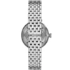 Montre Femme Emporio Armani Arianna AR11195 – Cadran Blanc Rayé Violet, Boîtier 32 mm, Bracelet Acier Argenté