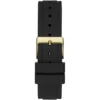 guess-gw0113l1-solstice-dos-dore-femme-au-maroc.webp Guess GW0113L1 Solstice montre femme dorée avec cadran vert et bracelet silicone noir
