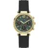 guess-gw0113l1-solstice-montre-femme-cadran-vert-dore-au-maroc.webp Guess GW0113L1 Solstice montre femme dorée avec cadran vert et bracelet silicone noir