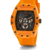 GUESS GW0203G10 Montre Homme Orange Cadran Noir