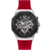 GUESS Momentum GW0263G3 Montre Homme Chronographe Rouge
