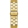 guess-gw0551l2-empress-femme-cadran-bleu-bracelet-dore-dos.webp Montre femme Guess Empress GW0551L2 en acier doré avec cadran bleu translucide et date