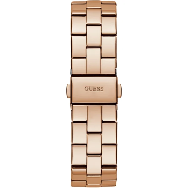 guess-gw0551l3-empress-femme-cadran-rose-bracelet-rose-gold-dos.webp Montre femme Guess Empress GW0551L3 en acier rose gold avec cadran rose et date