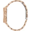 guess-gw0551l3-empress-femme-cadran-rose-bracelet-rose-gold-profil.webp Montre femme Guess Empress GW0551L3 en acier rose gold avec cadran rose et date