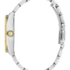 guess-gw0735l2-montre-femme-profil-bracelet-bicolore.webp GUESS Luna GW0735L2 Montre Femme Cadran Vert Bicolore